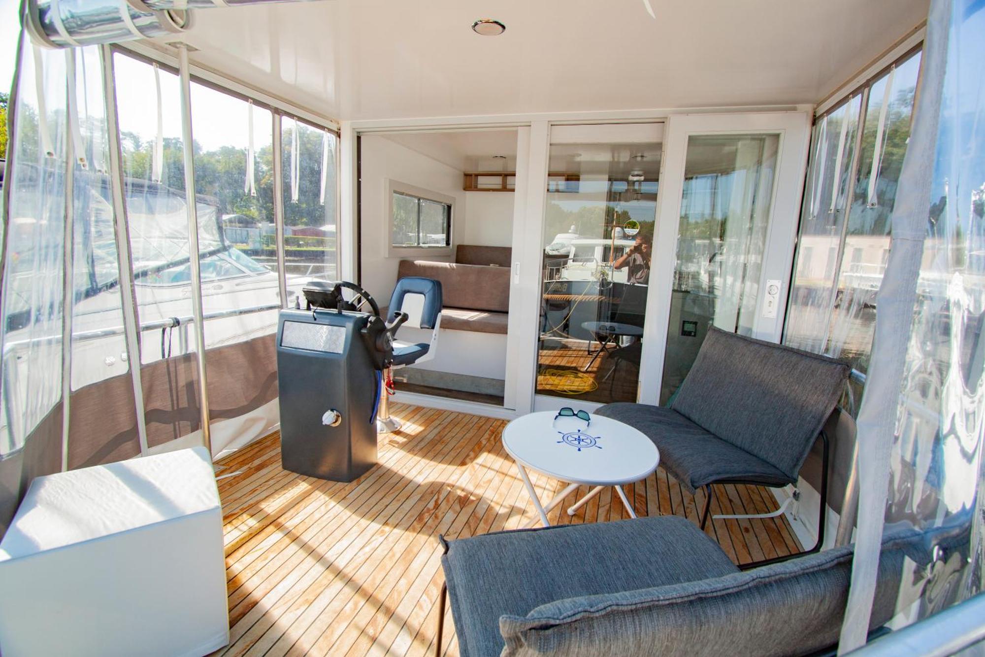 Hausboot Hotell Hennigsdorf Exteriör bild